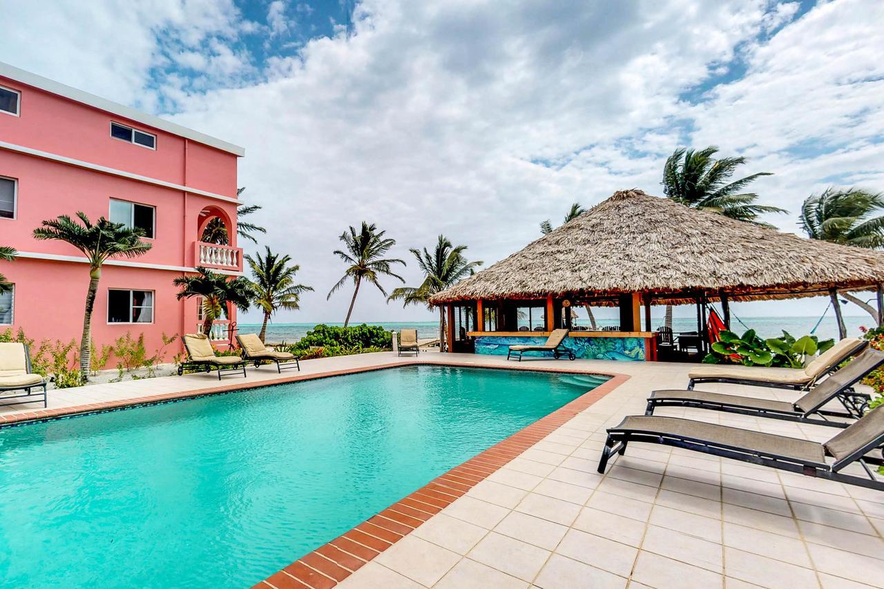 Palm @ Caribe Island Apartment San Pedro  Luaran gambar